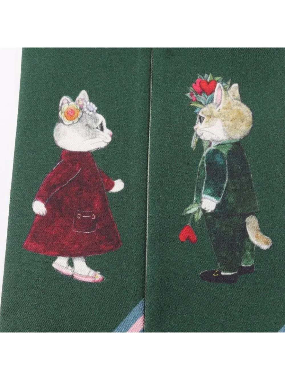 Gucci Scarf Yuko Higuchi Ribbon Silk